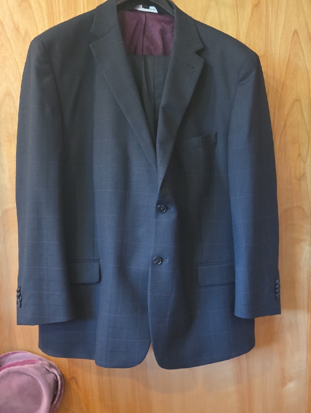 Michael Strahan Charcoal Suit